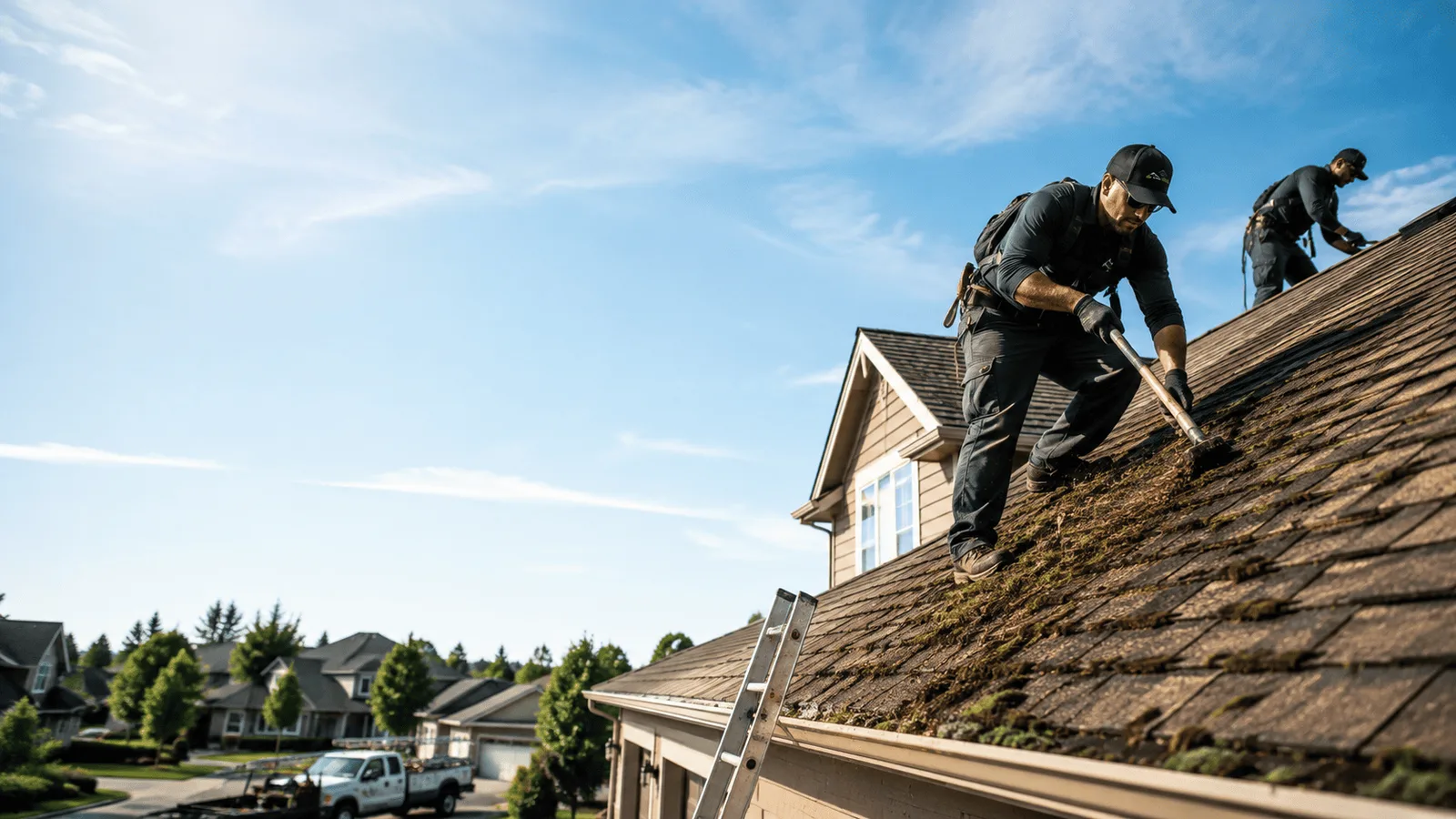 Roof Moss Removal in Elgin, OH near me